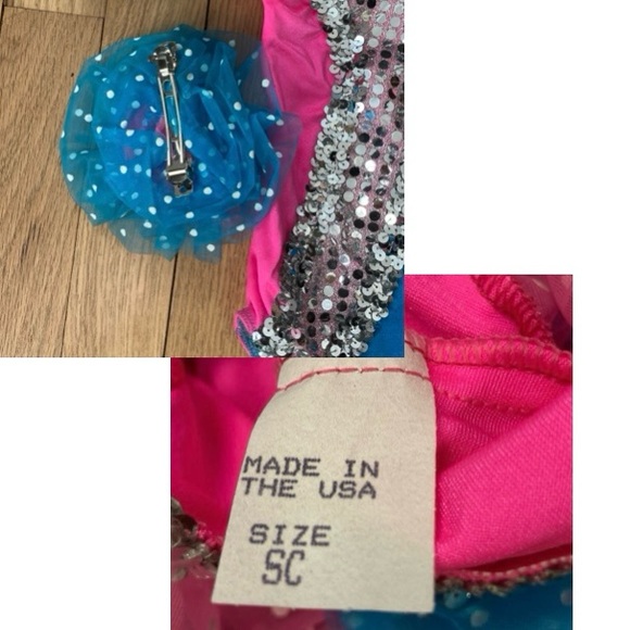 EUC dance recital costume worn once. Size Small child. - Picture 16 of 16